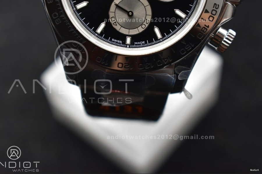 Edition Black Bracelet on V5 126509 Silver Dial 1:1 SS QF SH4131 Best Daytona 1107